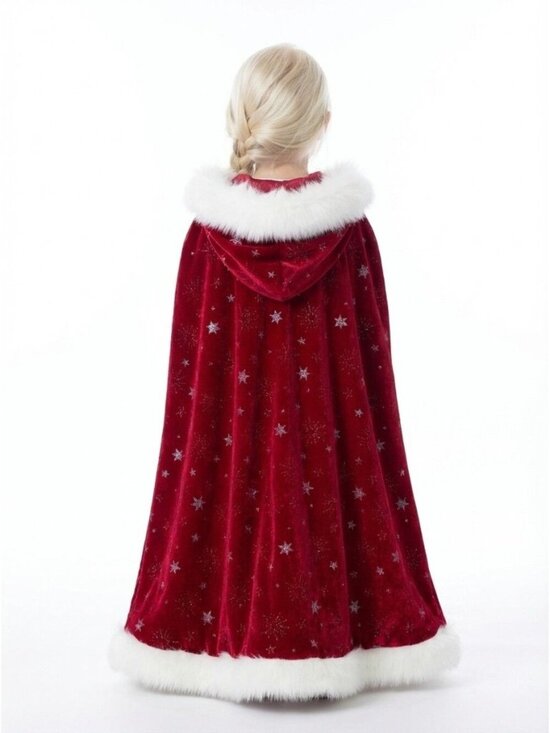 Other - Girls Red Winter Princess Inspired Cape